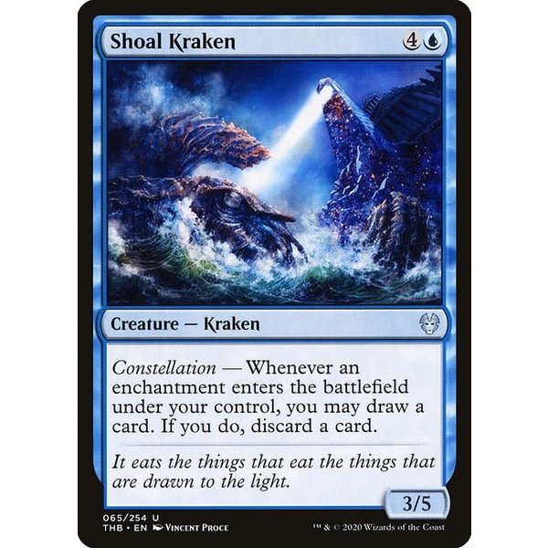 Magic: The Gathering Shoal Kraken (065) Lightly Played