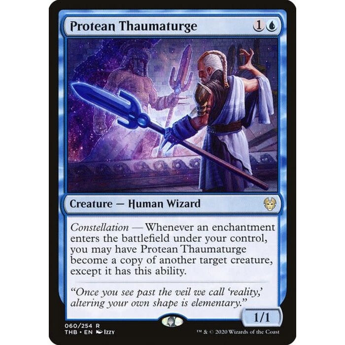 Magic: The Gathering Protean Thaumaturge (060) Lightly Played