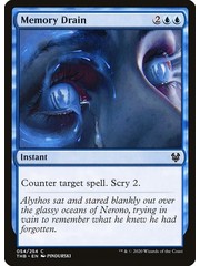Magic: The Gathering Memory Drain (054) Lightly Played