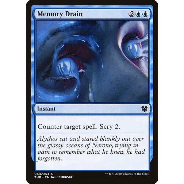 Magic: The Gathering Memory Drain (054) Lightly Played