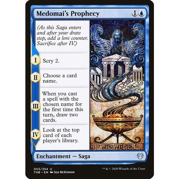 Magic: The Gathering Medomai's Prophecy (053) Lightly Played