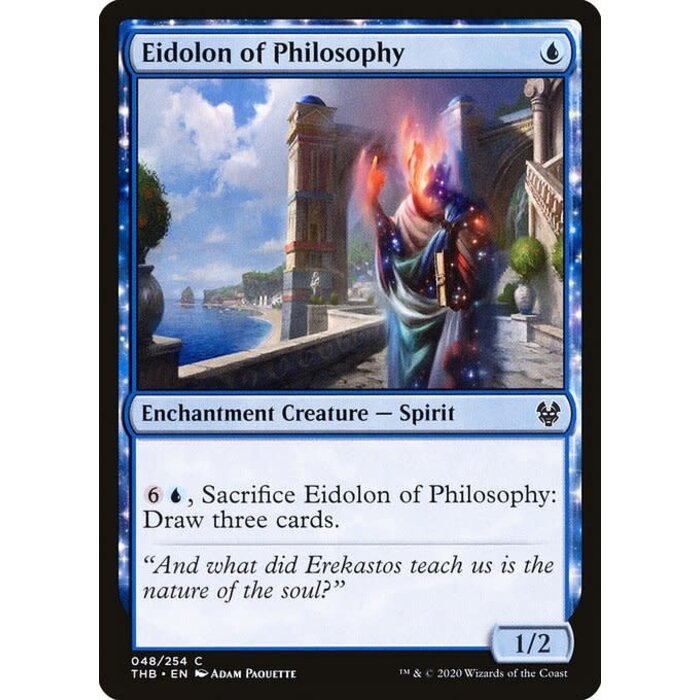 Magic: The Gathering Eidolon of Philosophy (048) Lightly Played