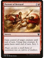 Magic: The Gathering Portent of Betrayal (149) Lightly Played