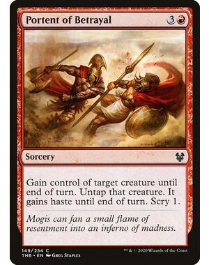 Magic: The Gathering Portent of Betrayal (149) Lightly Played