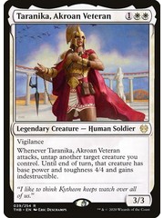 Magic: The Gathering Taranika, Akroan Veteran (039) Lightly Played
