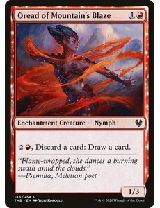 Magic: The Gathering Oread of Mountain's Blaze (146) Lightly Played