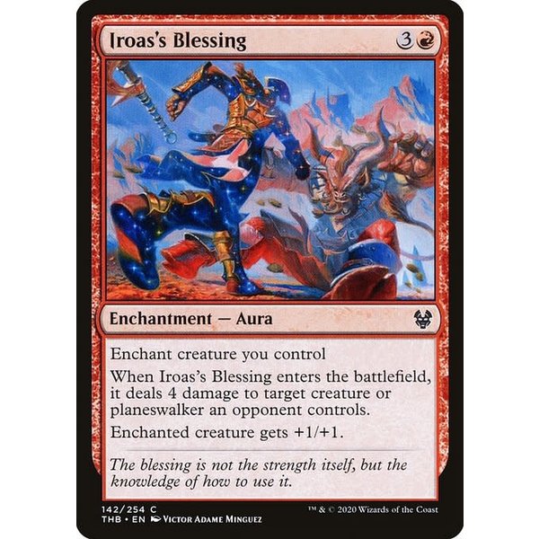 Magic: The Gathering Iroas's Blessing (142) Lightly Played