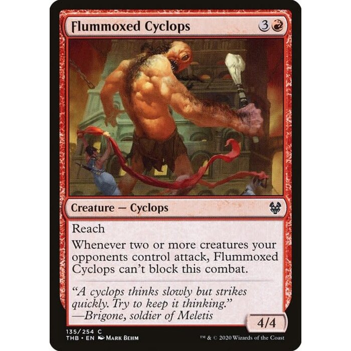 Magic: The Gathering Flummoxed Cyclops (135) Lightly Played