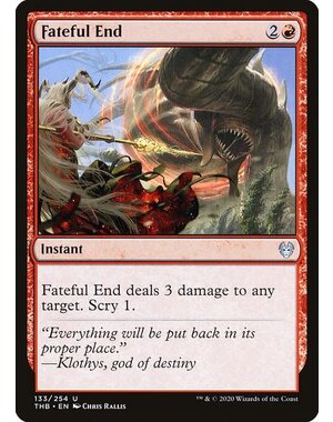 Magic: The Gathering Fateful End (133) Lightly Played