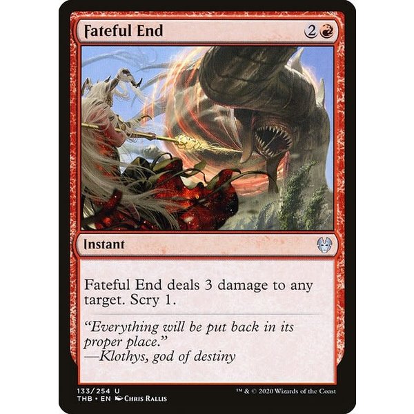 Magic: The Gathering Fateful End (133) Lightly Played