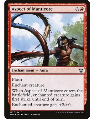 Magic: The Gathering Aspect of Manticore (127) Lightly Played