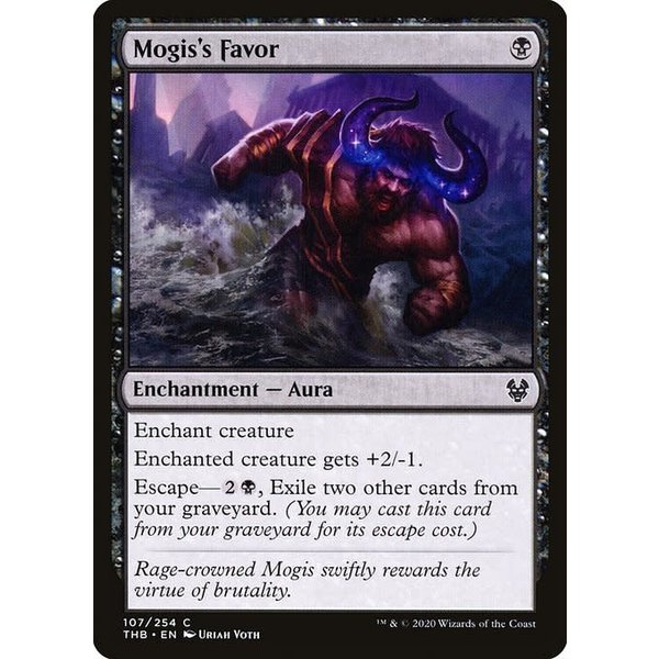 Magic: The Gathering Mogis's Favor (107) Lightly Played
