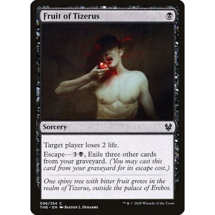 Magic: The Gathering Fruit of Tizerus (096) Lightly Played
