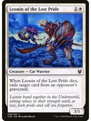 Magic: The Gathering Leonin of the Lost Pride (028) Lightly Played