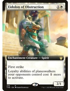 Magic: The Gathering Eidolon of Obstruction (Extended Art) (299) Lightly Played
