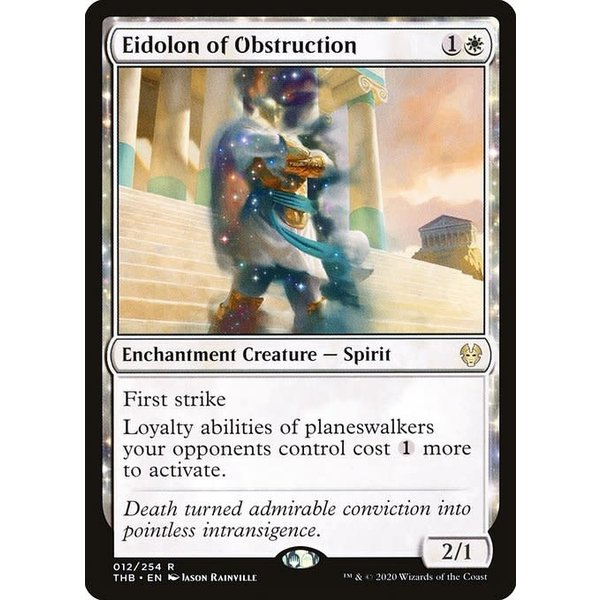 Magic: The Gathering Eidolon of Obstruction (012) Lightly Played