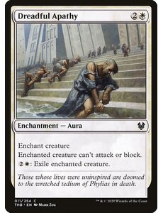 Magic: The Gathering Dreadful Apathy (011) Lightly Played
