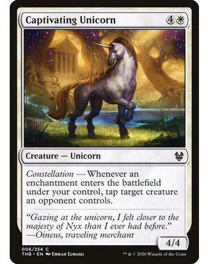 Magic: The Gathering Captivating Unicorn (006) Lightly Played