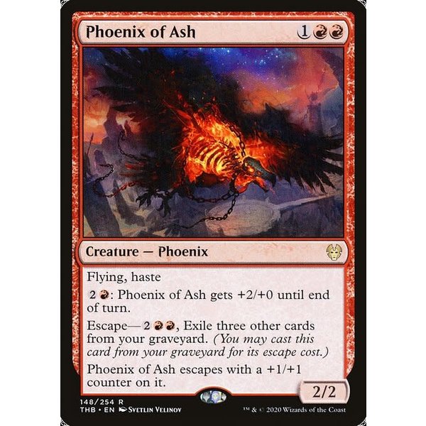 Magic: The Gathering Phoenix of Ash (148) Lightly Played