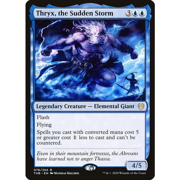 Magic: The Gathering Thryx, the Sudden Storm (076) Lightly Played