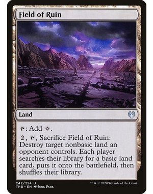 Magic: The Gathering Field of Ruin (242) Lightly Played