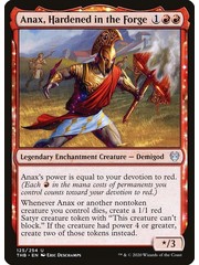 Magic: The Gathering Anax, Hardened in the Forge (125) Lightly Played