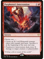 Magic: The Gathering Purphoros's Intervention (151) Lightly Played