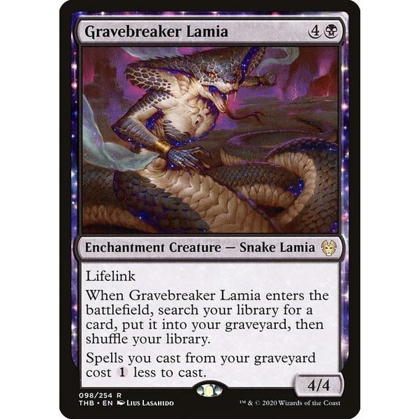 Magic: The Gathering Gravebreaker Lamia (098) Moderately Played