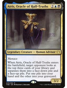 Magic: The Gathering Atris, Oracle of Half-Truths (209) Lightly Played Foil