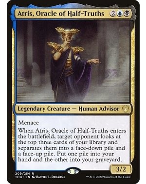 Magic: The Gathering Atris, Oracle of Half-Truths (209) Lightly Played Foil