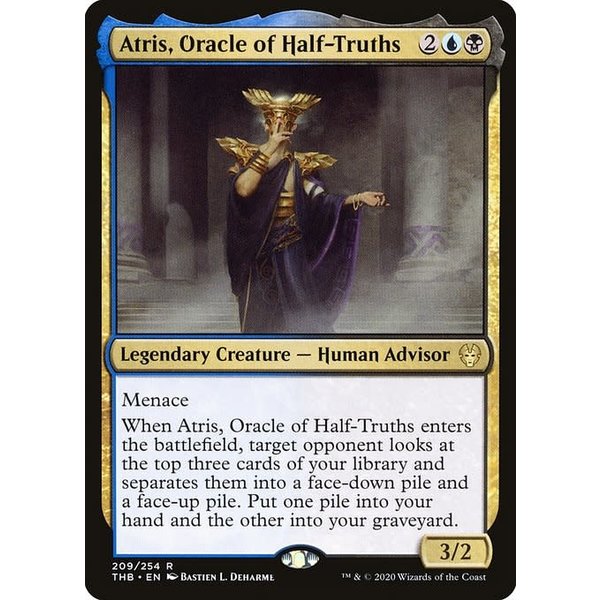 Magic: The Gathering Atris, Oracle of Half-Truths (209) Lightly Played Foil