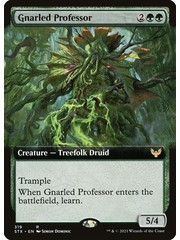 Magic: The Gathering Gnarled Professor (Extended Art) (319) Near Mint