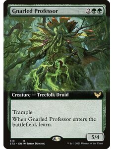 Magic: The Gathering Gnarled Professor (Extended Art) (319) Near Mint