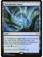 Magic: The Gathering Vineglimmer Snarl (274) Moderately Played - Japanese