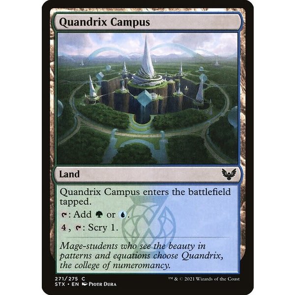 Magic: The Gathering Quandrix Campus (271) Near Mint