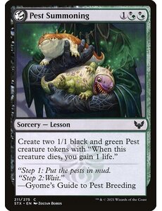 Magic: The Gathering Pest Summoning (211) Near Mint