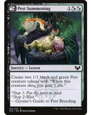 Magic: The Gathering Pest Summoning (211) Near Mint