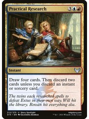 Magic: The Gathering Practical Research (212) Near Mint