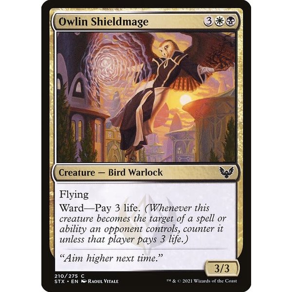 Magic: The Gathering Owlin Shieldmage (210) Near Mint