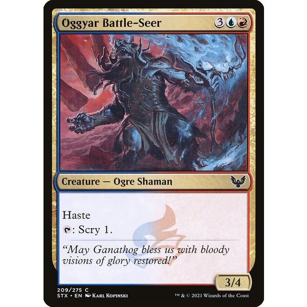 Magic: The Gathering Oggyar Battle-Seer (209) Near Mint