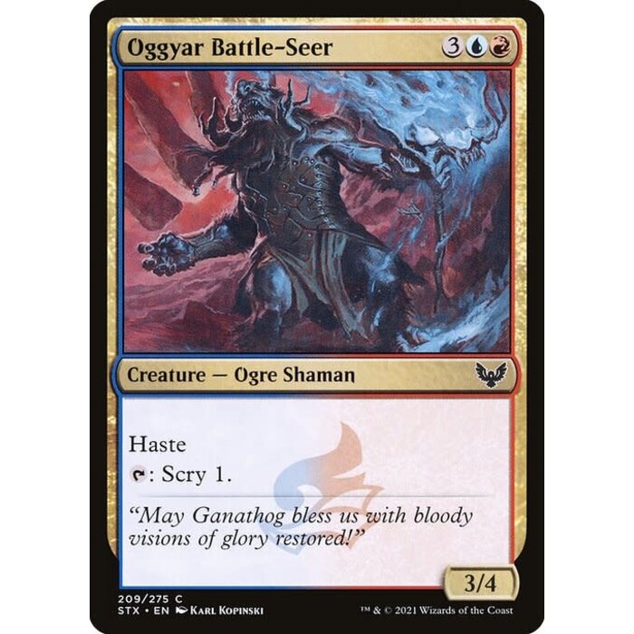 Magic: The Gathering Oggyar Battle-Seer (209) Near Mint