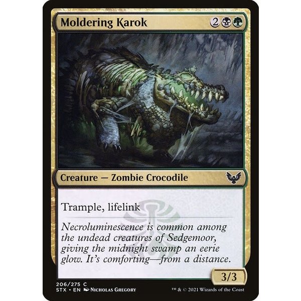 Magic: The Gathering Moldering Karok (206) Near Mint