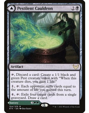 Magic: The Gathering Pestilent Cauldron (154) Near Mint
