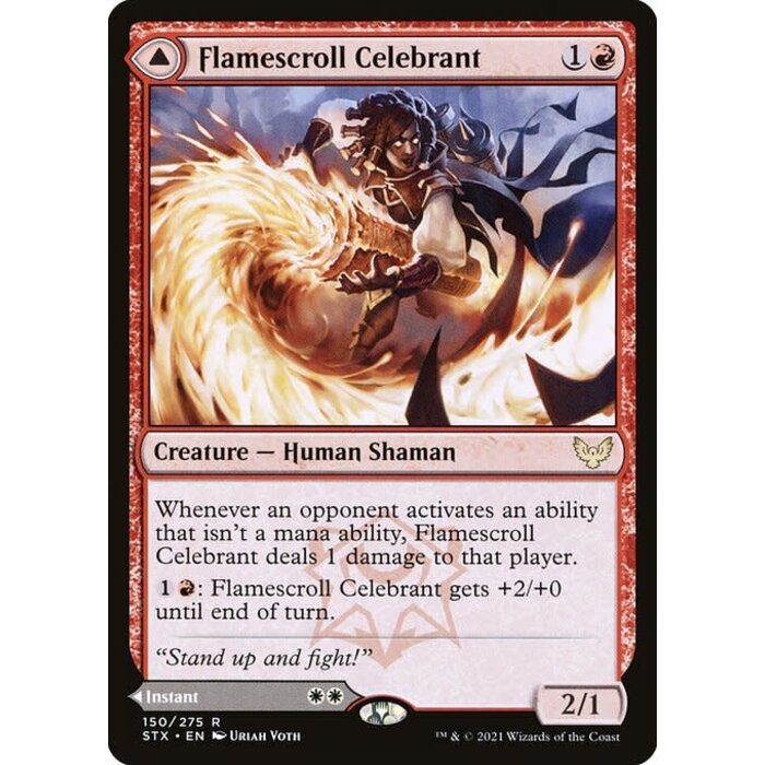 Magic: The Gathering Flamescroll Celebrant (150) Near Mint