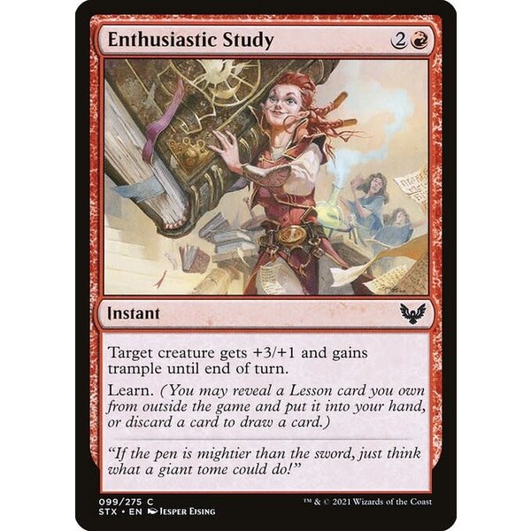 Magic: The Gathering Enthusiastic Study (099) Near Mint