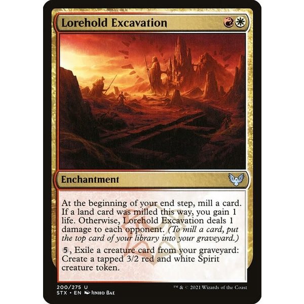 Magic: The Gathering Lorehold Excavation (200) Near Mint