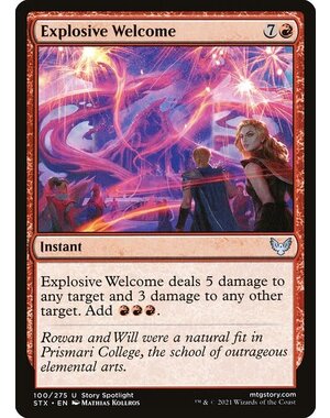 Magic: The Gathering Explosive Welcome (100) Near Mint