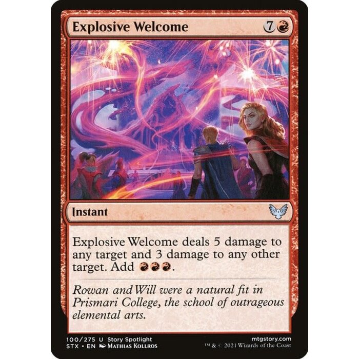Magic: The Gathering Explosive Welcome (100) Near Mint