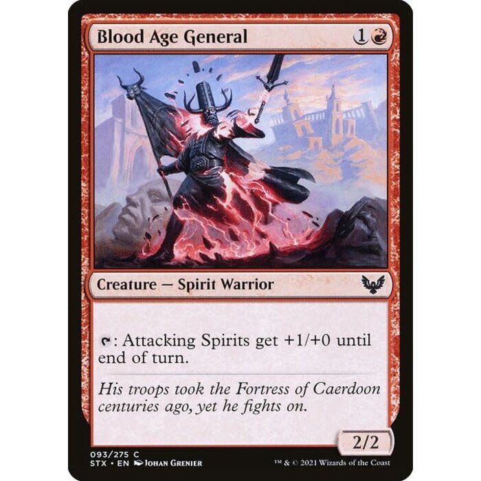 Magic: The Gathering Blood Age General (093) Near Mint