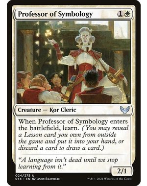 Magic: The Gathering Professor of Symbology (024) Near Mint